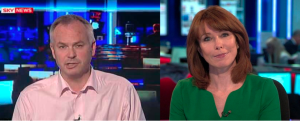  Sky’s Kay Burley and Tim Marshall: there was nothing remotely kind or caring about their banter