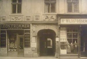 Jewish storefronts in prewar Krakow: the mandatory name-sign decree was hardly innocuous  